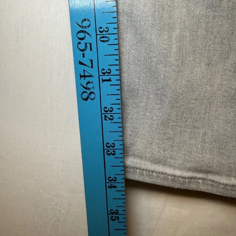 Hudson Blake Slim Straight Grey Jeans Mens 32‎ Grey Wash Denim Pants